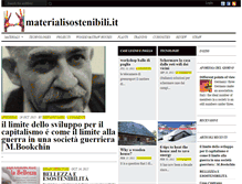 Tablet Screenshot of materialisostenibili.it
